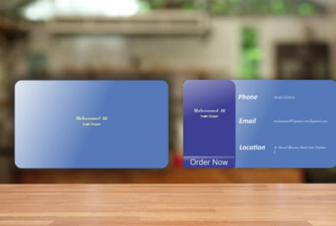 design business card with in 24hr
